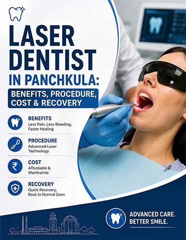 LASER DENTIST IN PANCHKULA: BENEFITS, PROCEDURE, COST & RECOVERY
